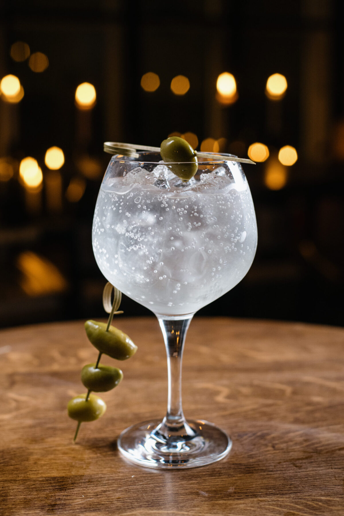 Gin Mare and tonic Cocktail - Toro Winebar