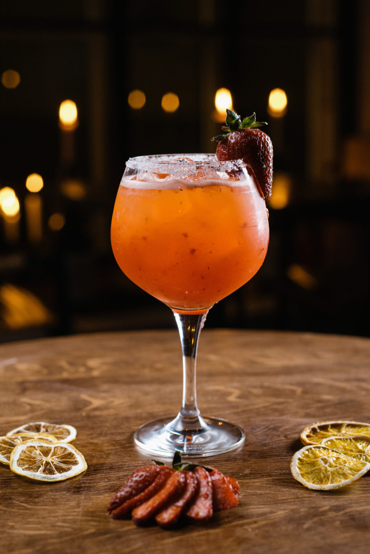 Strawberry Margarita Cocktail - Toro Winebar